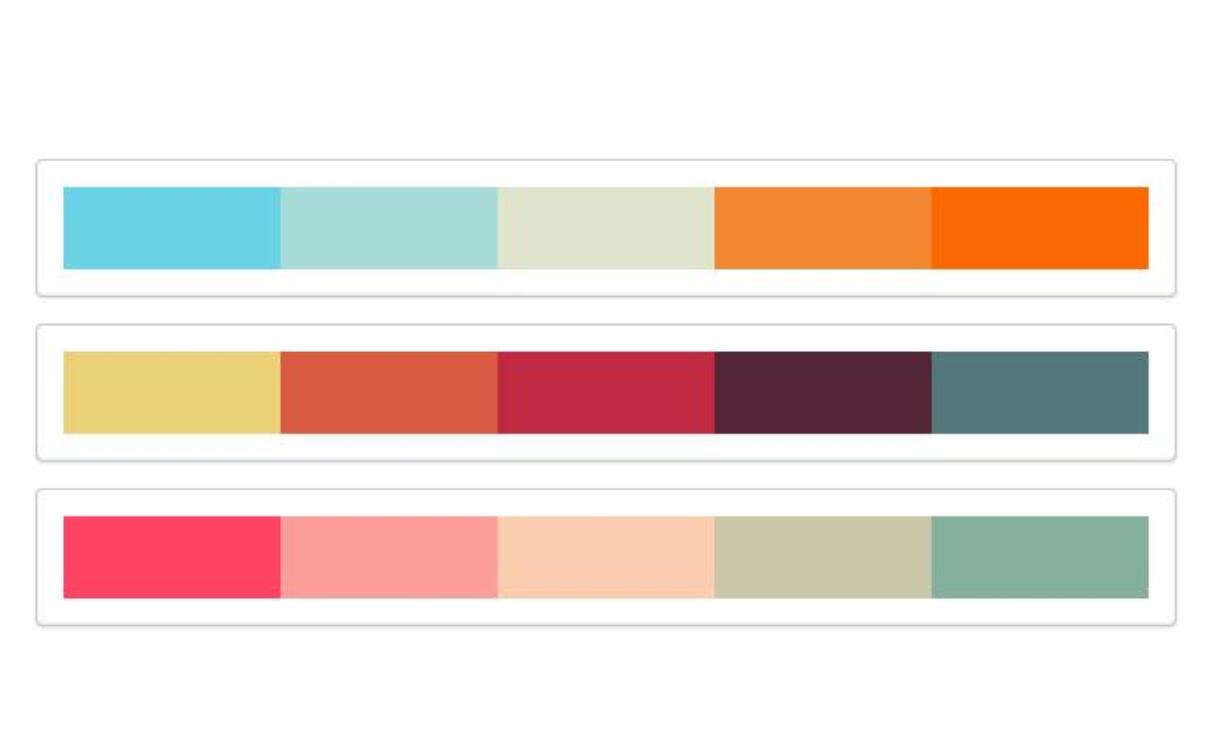 網(wǎng)站配色方案