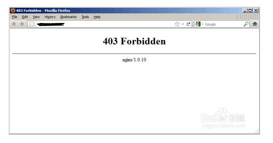 403 Forbidden